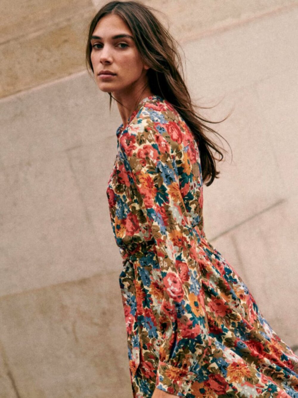 Sezane Alix Dress - October Flowers